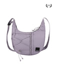 HAZE crossbody taske i Concrete Lilac af Kintobe