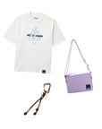 SAM Crossbody taske, T-shirt & KAI nøglering