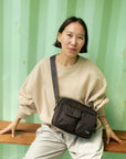 Kintobe MILES Crossbody taske - Downtown Mocha