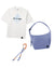 TOBY Crossbody taske, T-shirt &amp; KAI nøglering