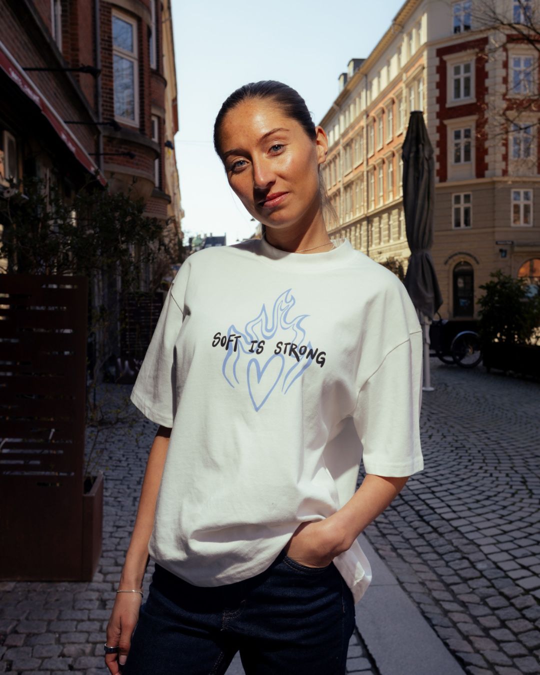 Kintobe ATLAS T-shirt i økologisk bomuld – Boxy Fit