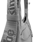 Kintobe HAZE Crossbody taske - Chrome Grey