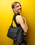 Kintobe MILO Messenger Taske - Jet Black