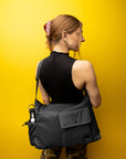 Kintobe MILO Messenger Taske - Jet Black