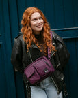 Kintobe MILES Crossbody taske -  Deep Aubergine