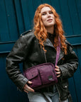 Kintobe MILES Crossbody taske -  Deep Aubergine
