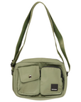 Pre-Loved Kintobe MILES Crossbody taske - Olive Leaf