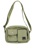 Pre-Loved Kintobe MILES Crossbody taske - Olive Leaf